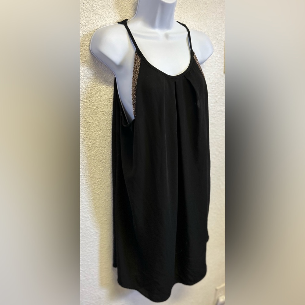 Black beaded women’s dress